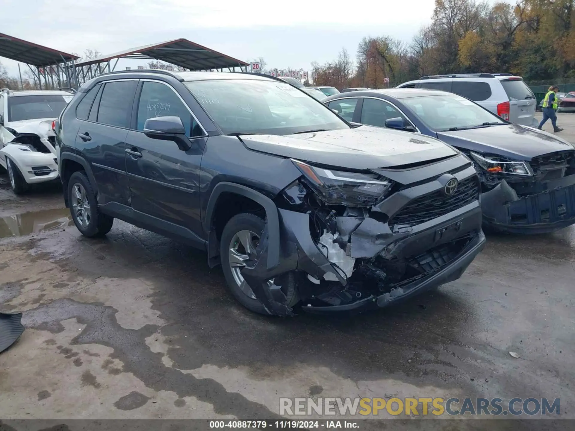 1 Photograph of a damaged car 2T3P1RFV6PC378267 TOYOTA RAV4 2023