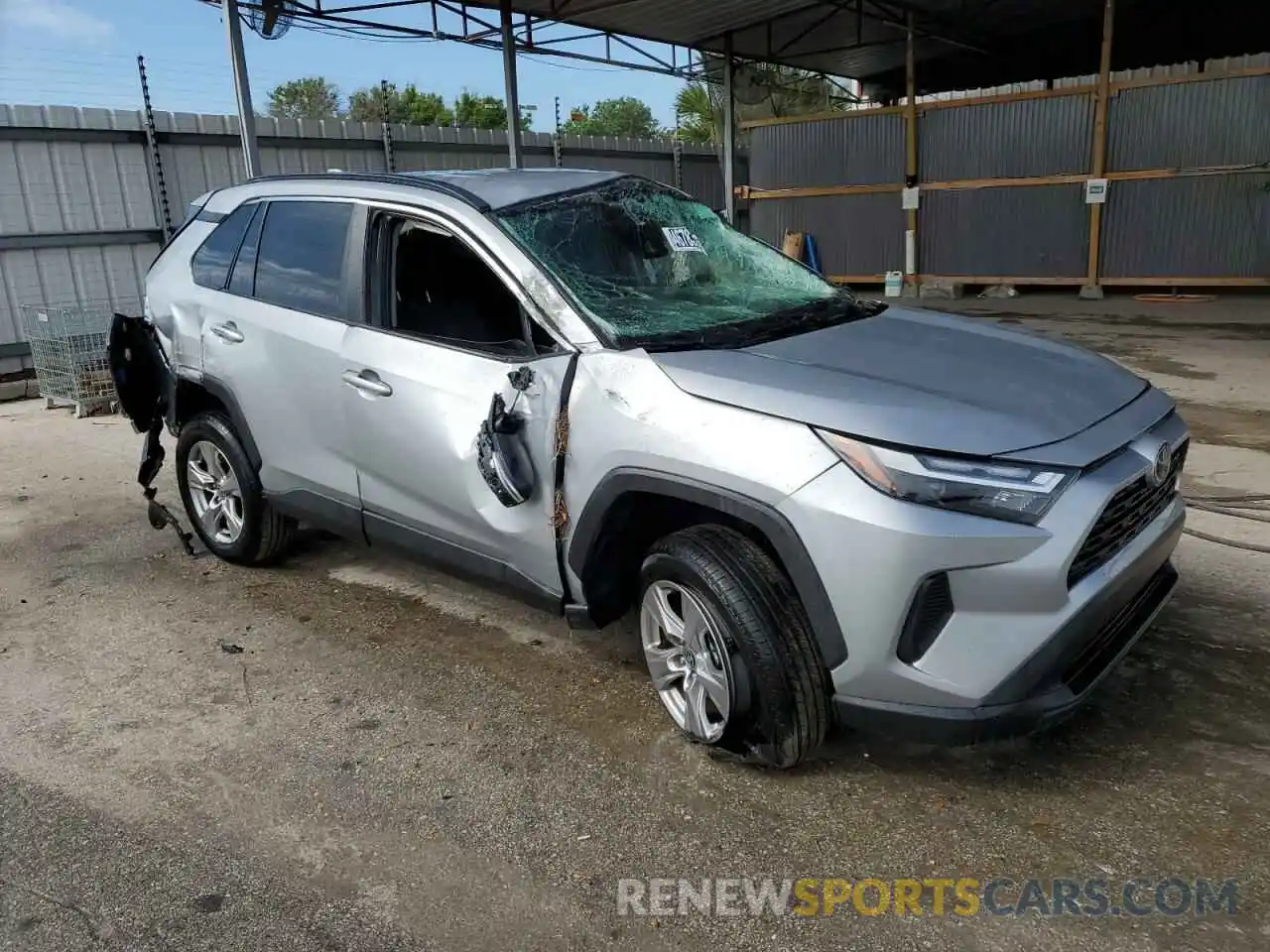 4 Photograph of a damaged car 2T3P1RFV6PW360026 TOYOTA RAV4 2023