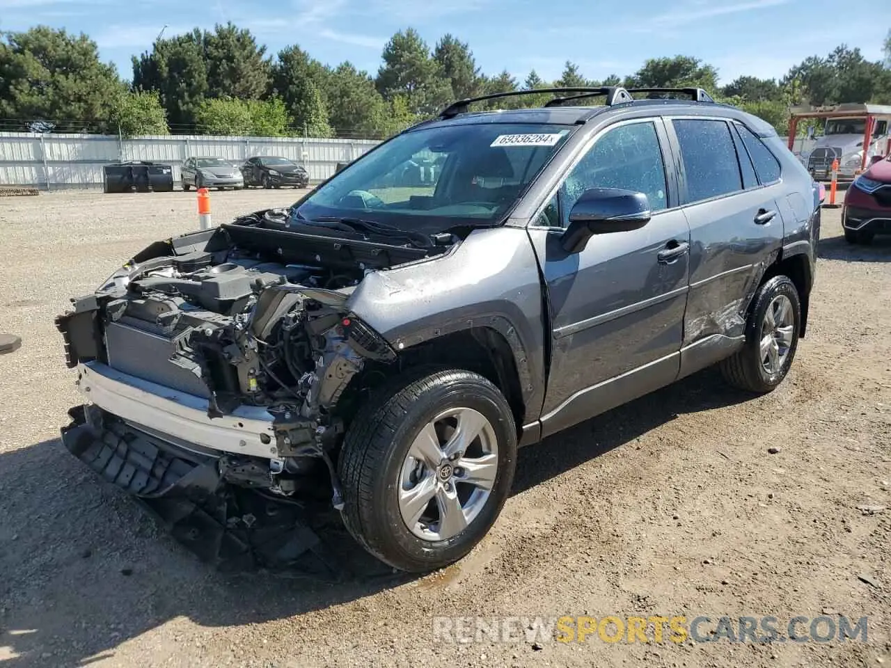 1 Photograph of a damaged car 2T3P1RFV6PW402341 TOYOTA RAV4 2023