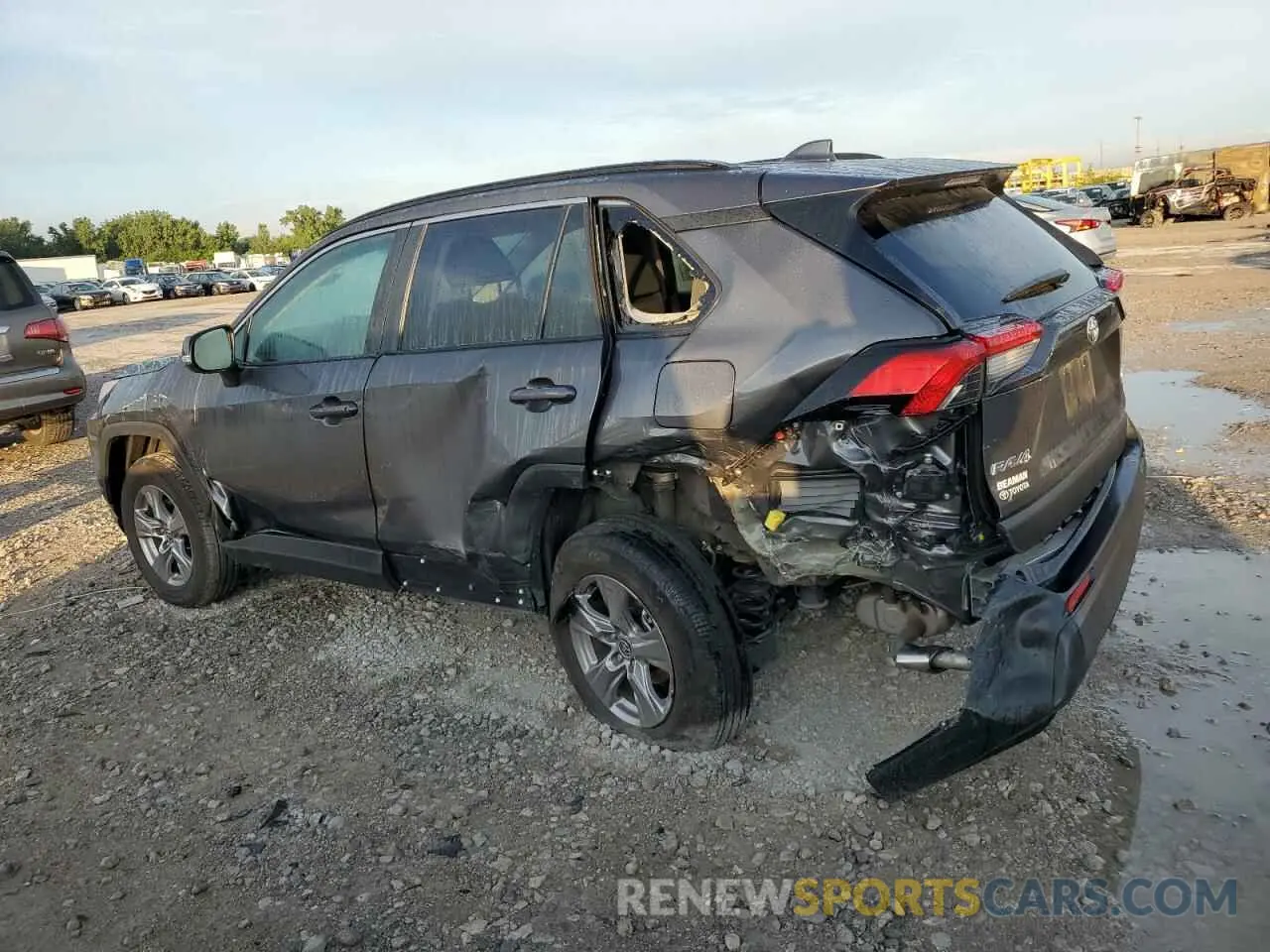 2 Photograph of a damaged car 2T3P1RFV6PW403702 TOYOTA RAV4 2023