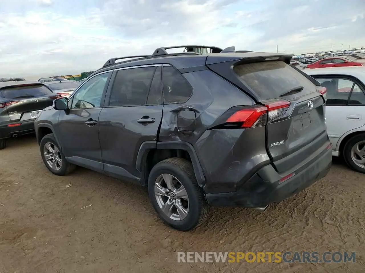 2 Photograph of a damaged car 2T3P1RFV7PC338893 TOYOTA RAV4 2023