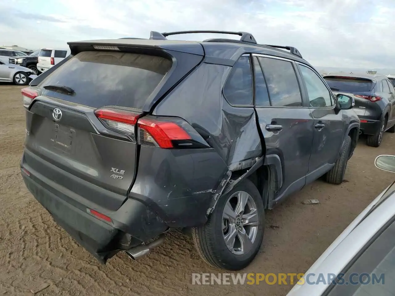 3 Photograph of a damaged car 2T3P1RFV7PC338893 TOYOTA RAV4 2023