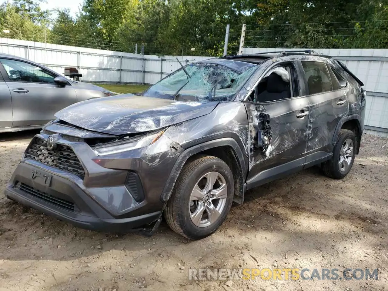1 Photograph of a damaged car 2T3P1RFV7PC339431 TOYOTA RAV4 2023