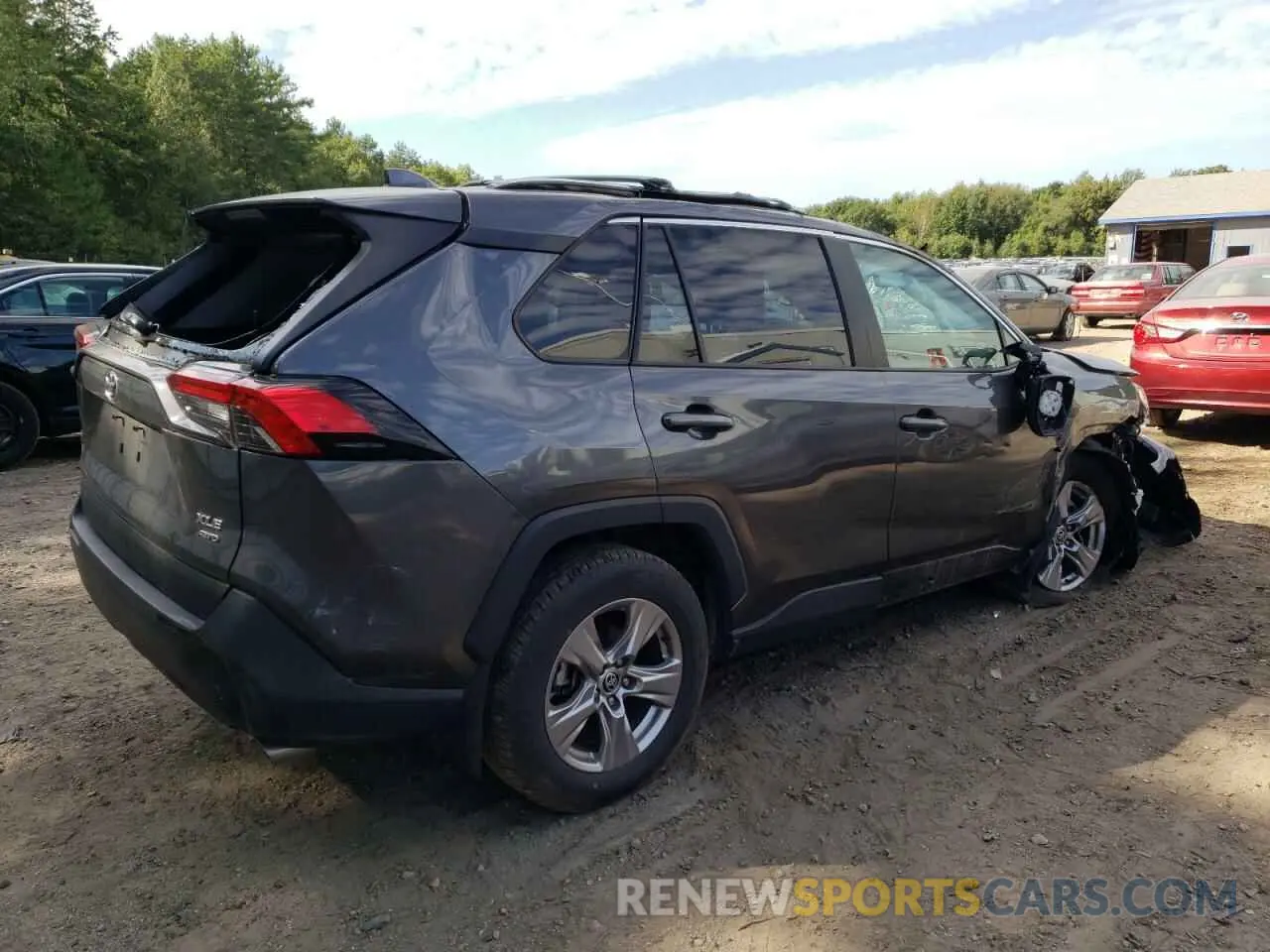 3 Photograph of a damaged car 2T3P1RFV7PC339431 TOYOTA RAV4 2023
