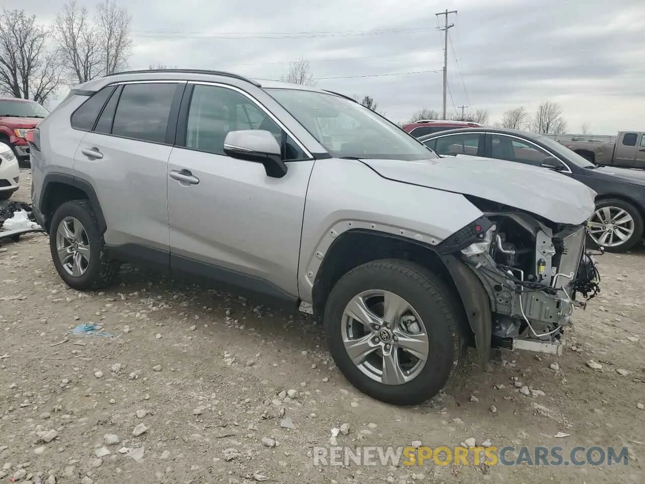4 Photograph of a damaged car 2T3P1RFV7PC374681 TOYOTA RAV4 2023
