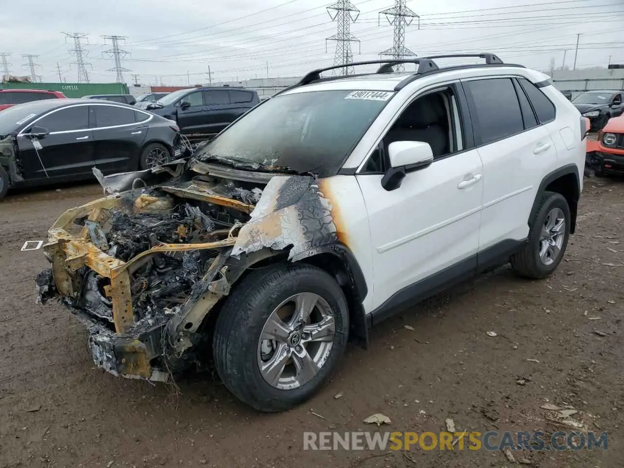 1 Photograph of a damaged car 2T3P1RFV7PC379556 TOYOTA RAV4 2023