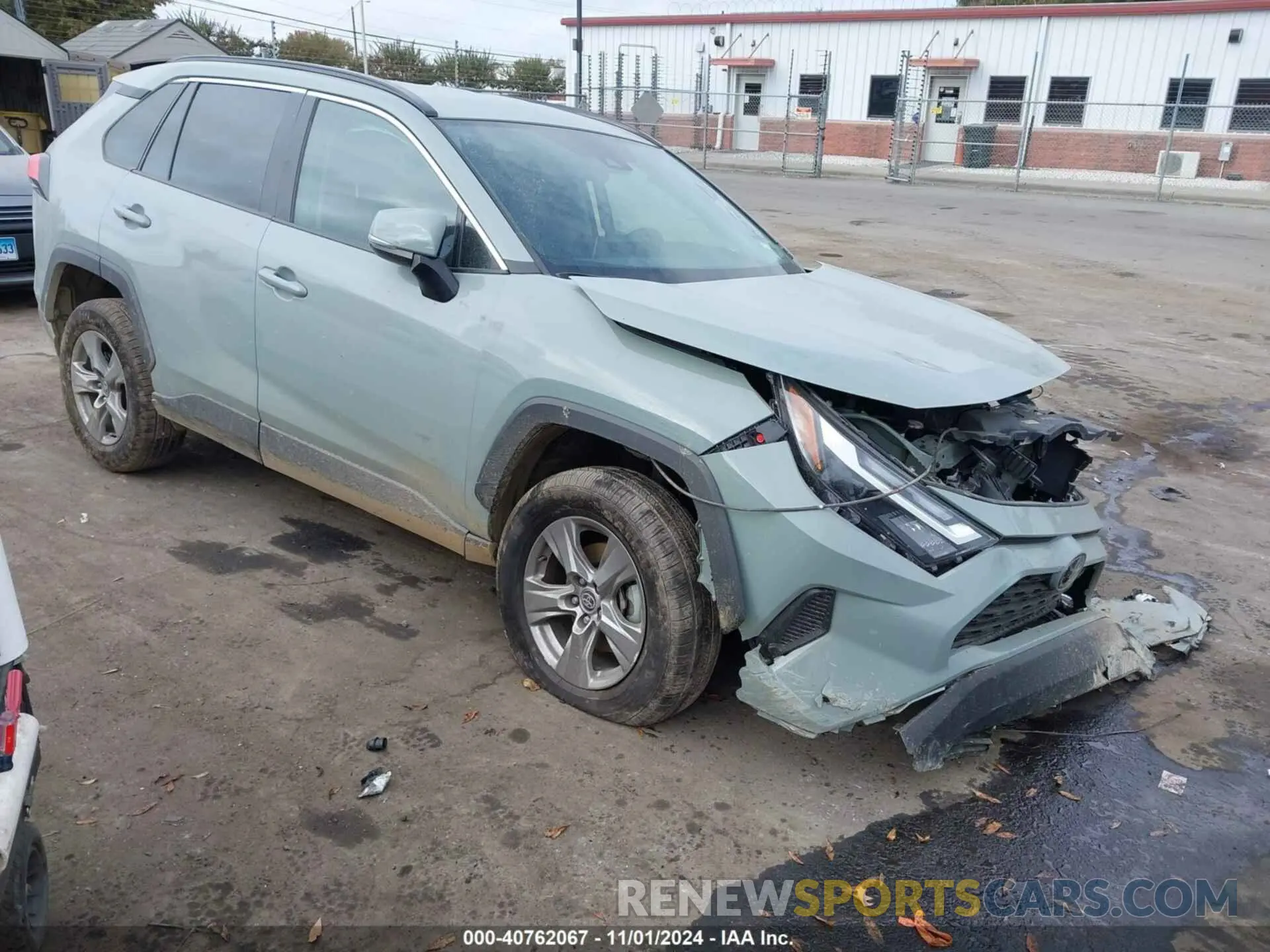 1 Photograph of a damaged car 2T3P1RFV7PW392337 TOYOTA RAV4 2023