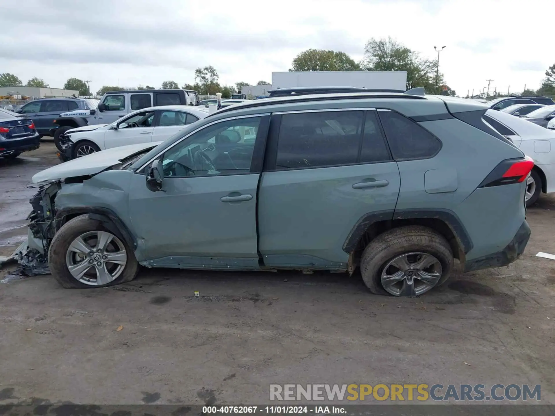 14 Photograph of a damaged car 2T3P1RFV7PW392337 TOYOTA RAV4 2023