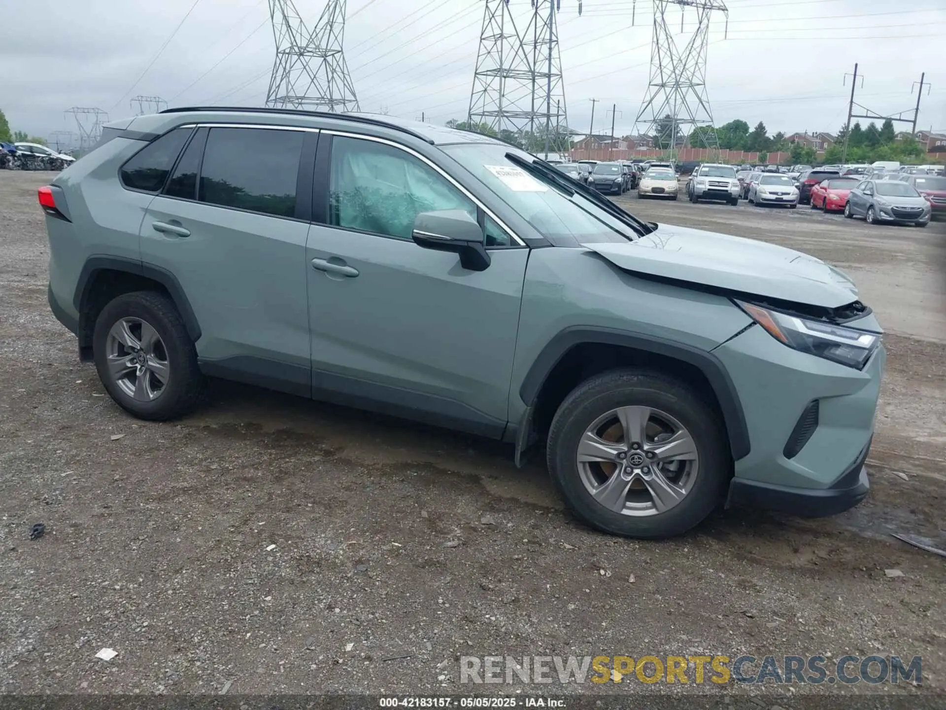 1 Photograph of a damaged car 2T3P1RFV8PW335712 TOYOTA RAV4 2023