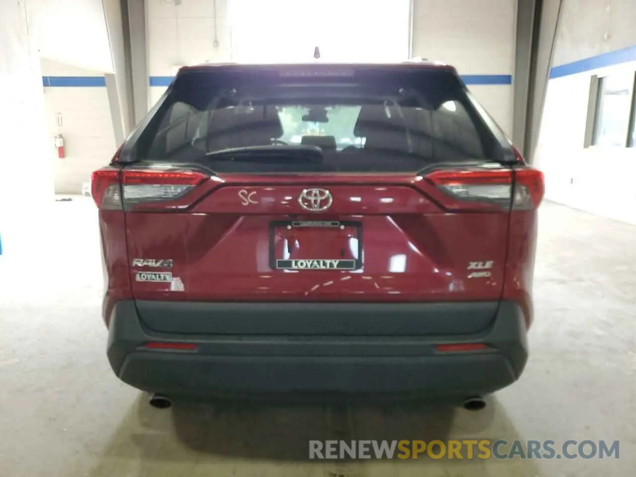 6 Photograph of a damaged car 2T3P1RFV8PW378298 TOYOTA RAV4 2023