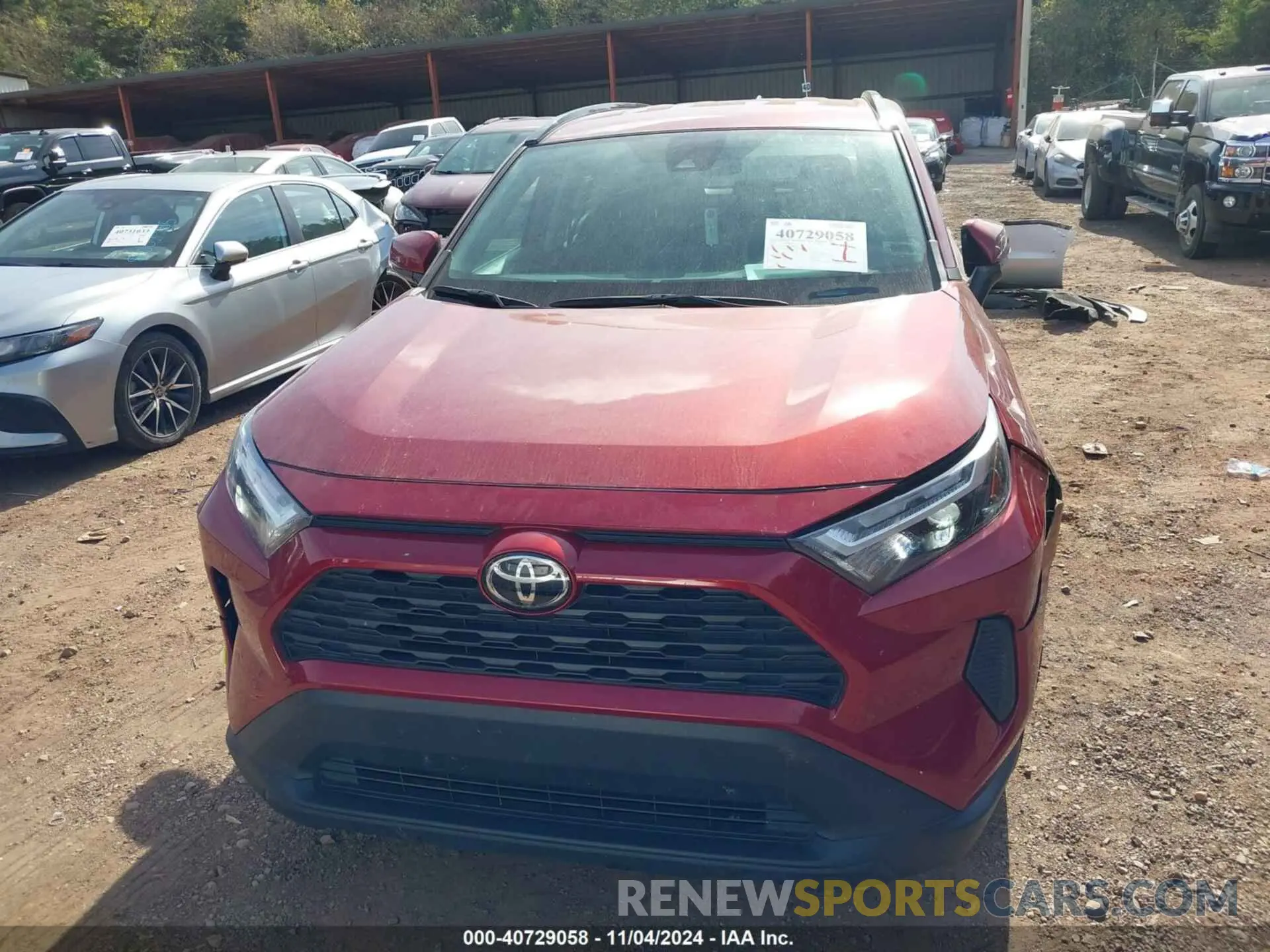 12 Photograph of a damaged car 2T3P1RFV8PW387499 TOYOTA RAV4 2023
