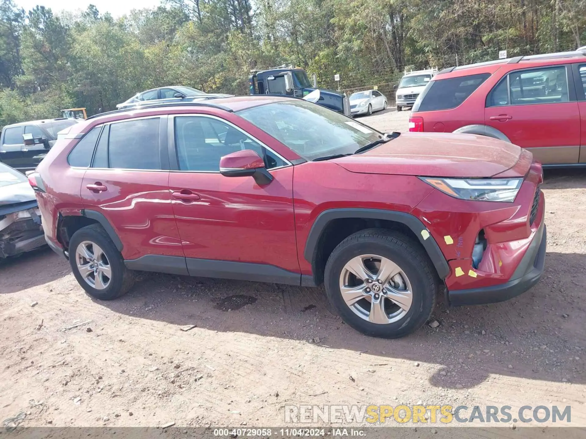 13 Photograph of a damaged car 2T3P1RFV8PW387499 TOYOTA RAV4 2023