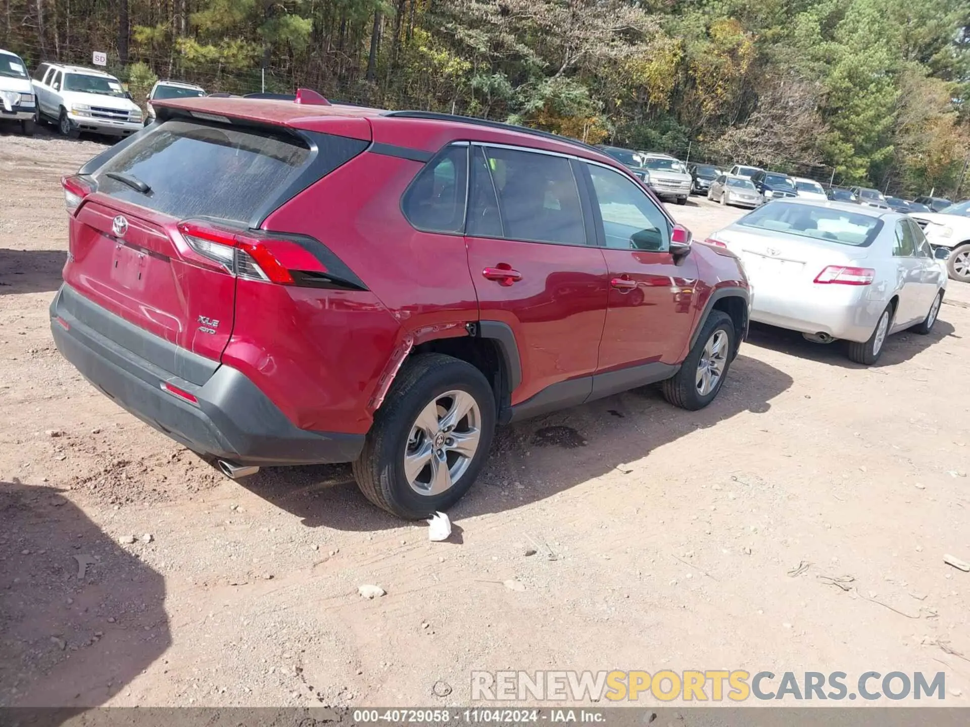 4 Photograph of a damaged car 2T3P1RFV8PW387499 TOYOTA RAV4 2023