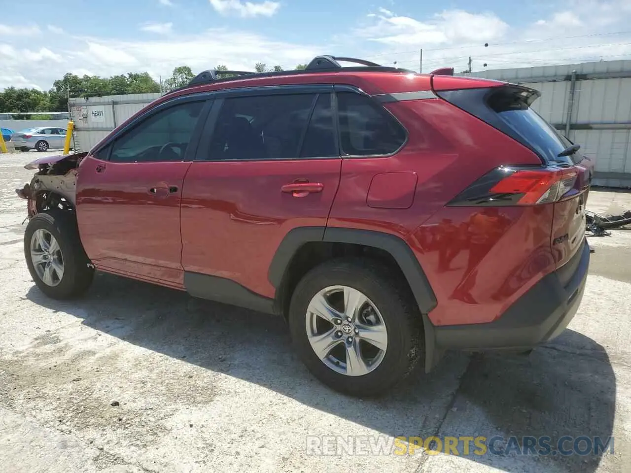 2 Photograph of a damaged car 2T3P1RFV8PW394985 TOYOTA RAV4 2023