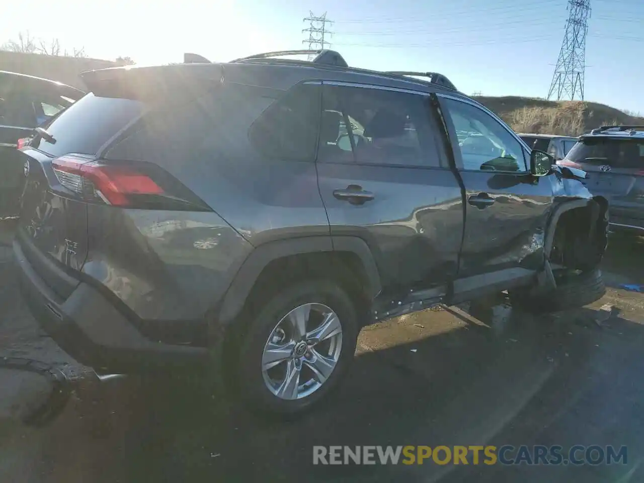 3 Photograph of a damaged car 2T3P1RFV9PC358627 TOYOTA RAV4 2023