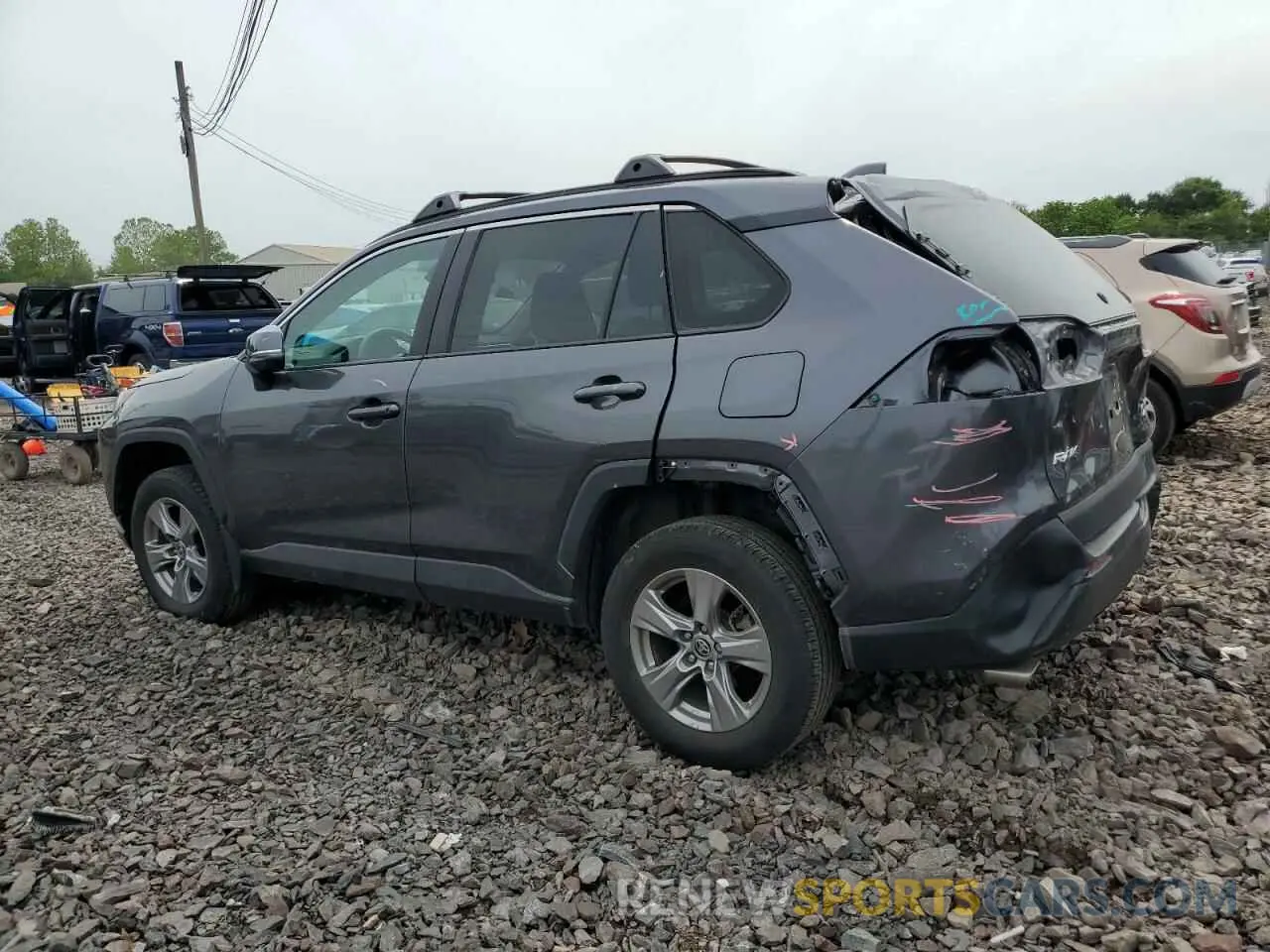2 Photograph of a damaged car 2T3P1RFV9PC386458 TOYOTA RAV4 2023