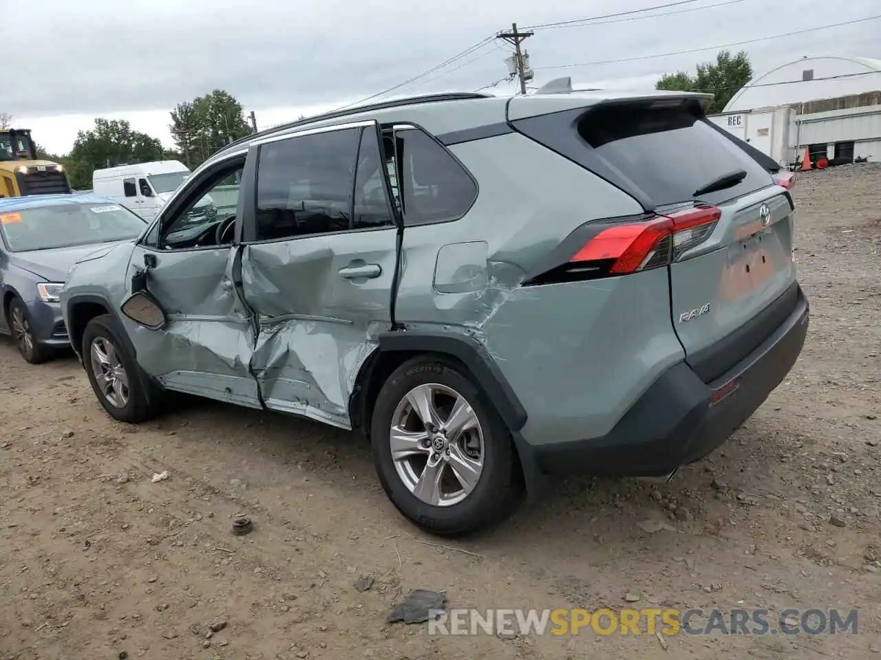 2 Photograph of a damaged car 2T3P1RFV9PW354902 TOYOTA RAV4 2023