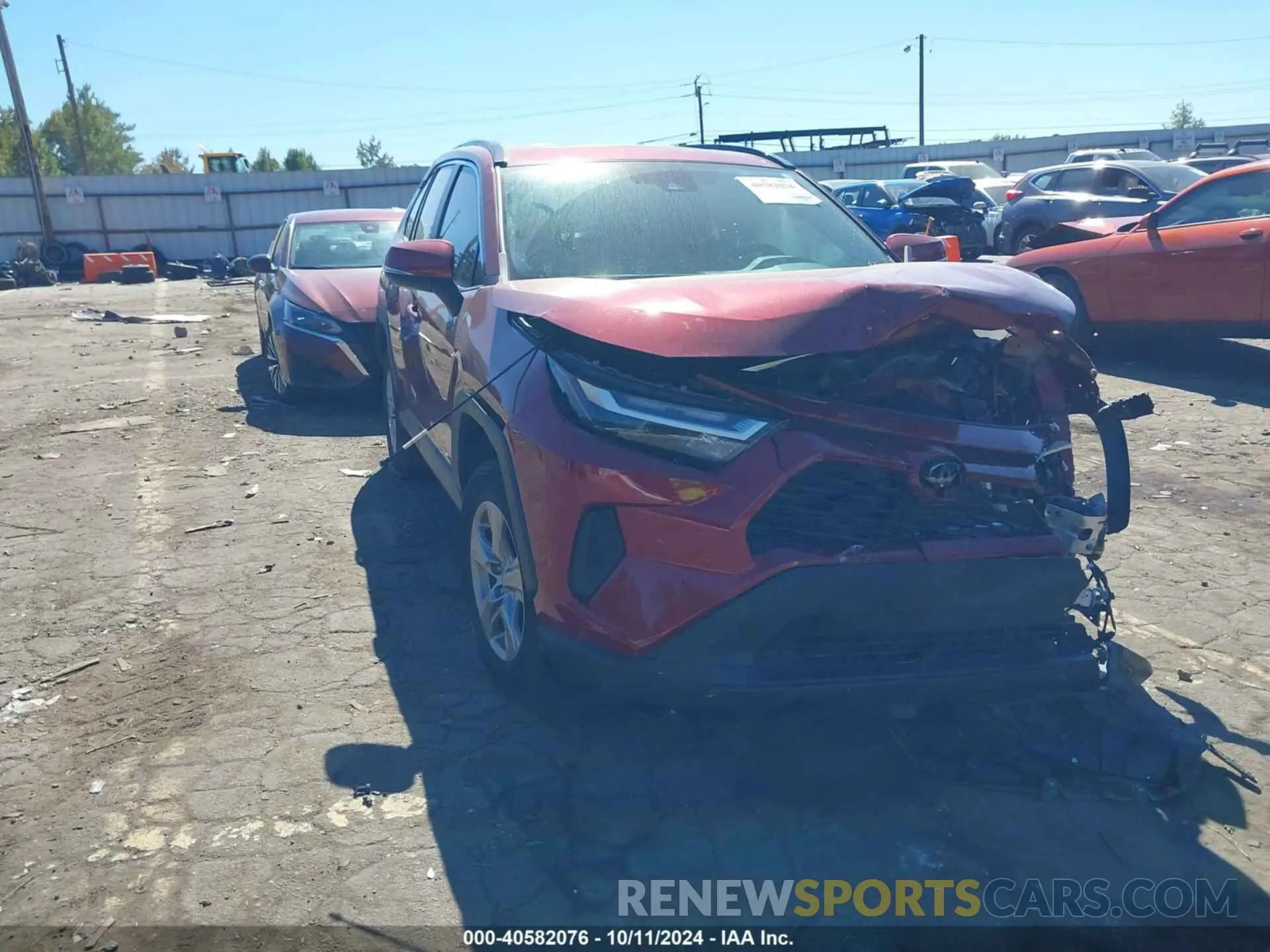 1 Photograph of a damaged car 2T3P1RFV9PW361493 TOYOTA RAV4 2023