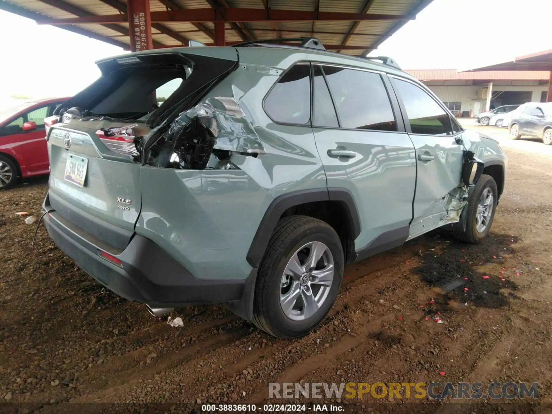 4 Photograph of a damaged car 2T3P1RFV9PW408439 TOYOTA RAV4 2023