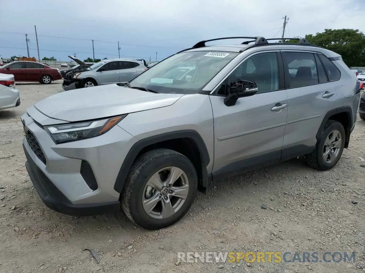 1 Photograph of a damaged car 2T3P1RFVXPC346504 TOYOTA RAV4 2023