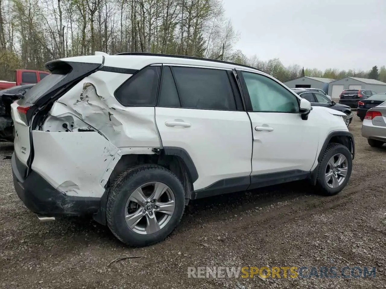 3 Photograph of a damaged car 2T3R1RFV7PC371952 TOYOTA RAV4 2023