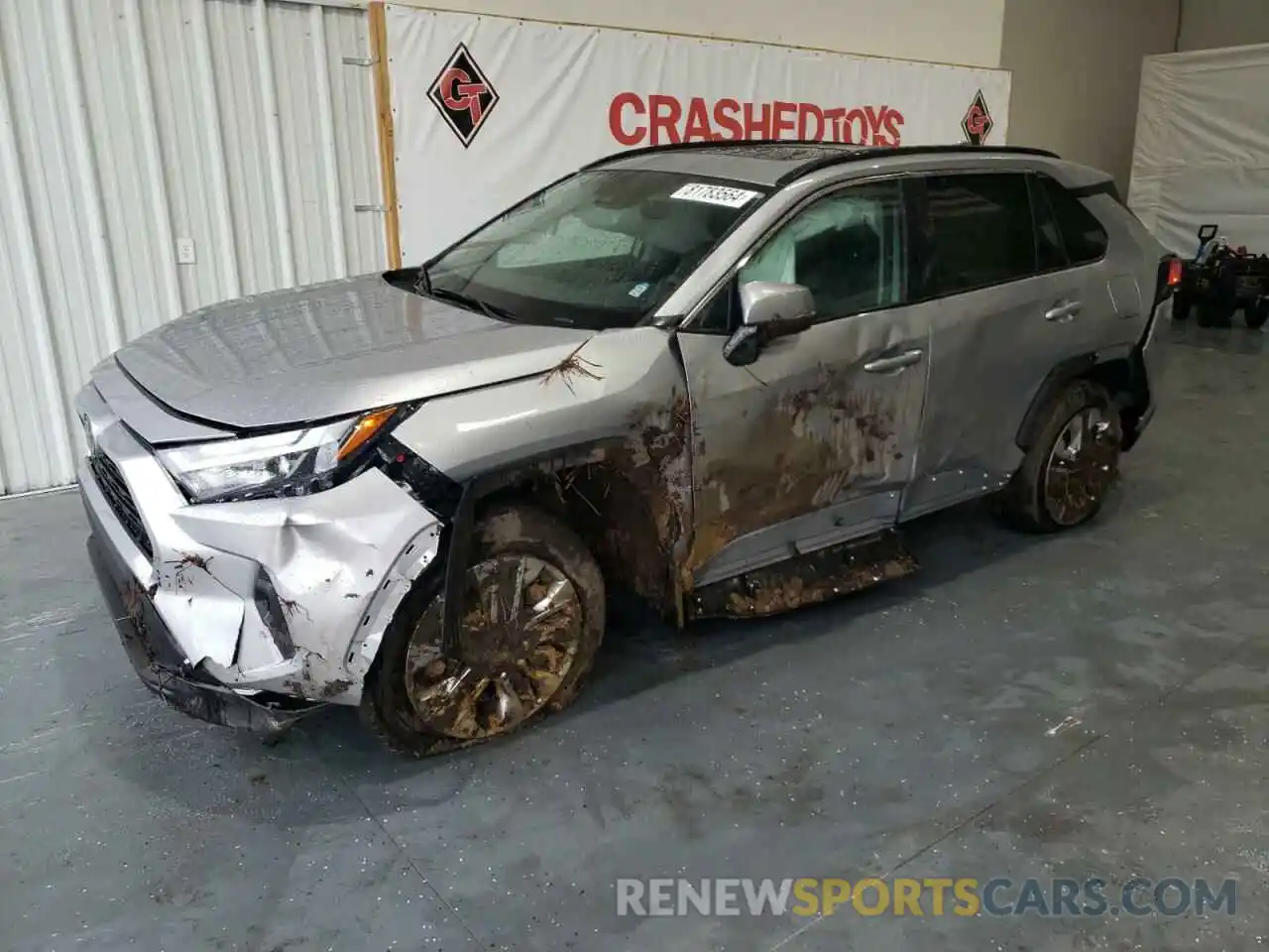 1 Photograph of a damaged car 2T3R1RFV8PC370972 TOYOTA RAV4 2023