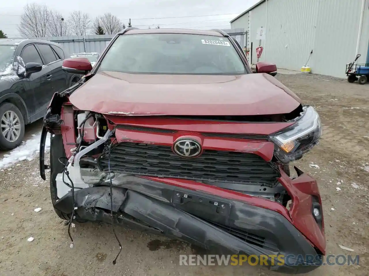 5 Photograph of a damaged car 2T3R1RFVXPW356263 TOYOTA RAV4 2023