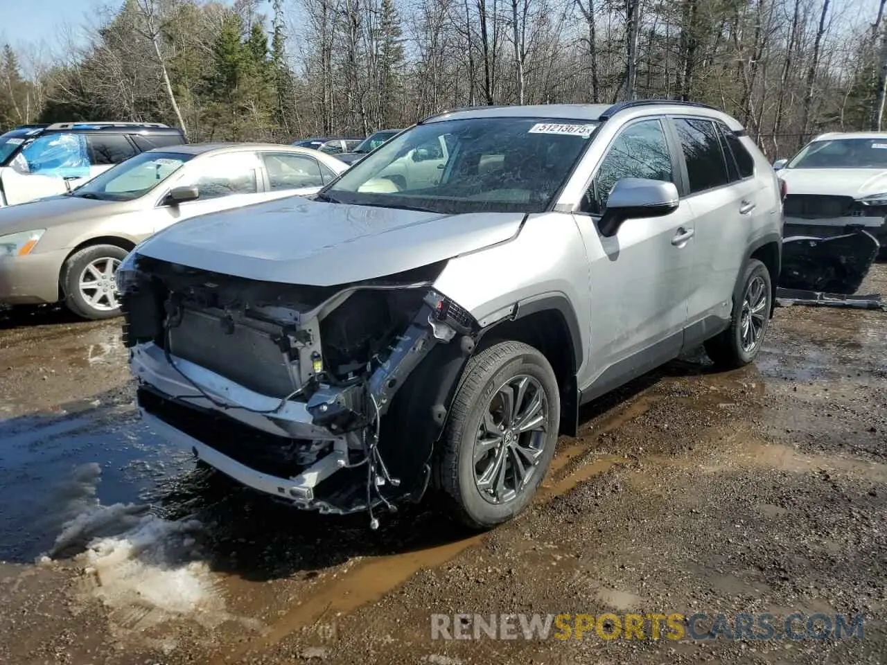 1 Photograph of a damaged car 2T3RWRFV3PW184028 TOYOTA RAV4 2023