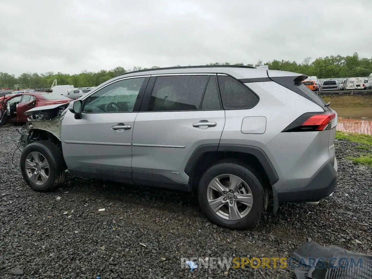2 Photograph of a damaged car 2T3RWRFV3PW186197 TOYOTA RAV4 2023