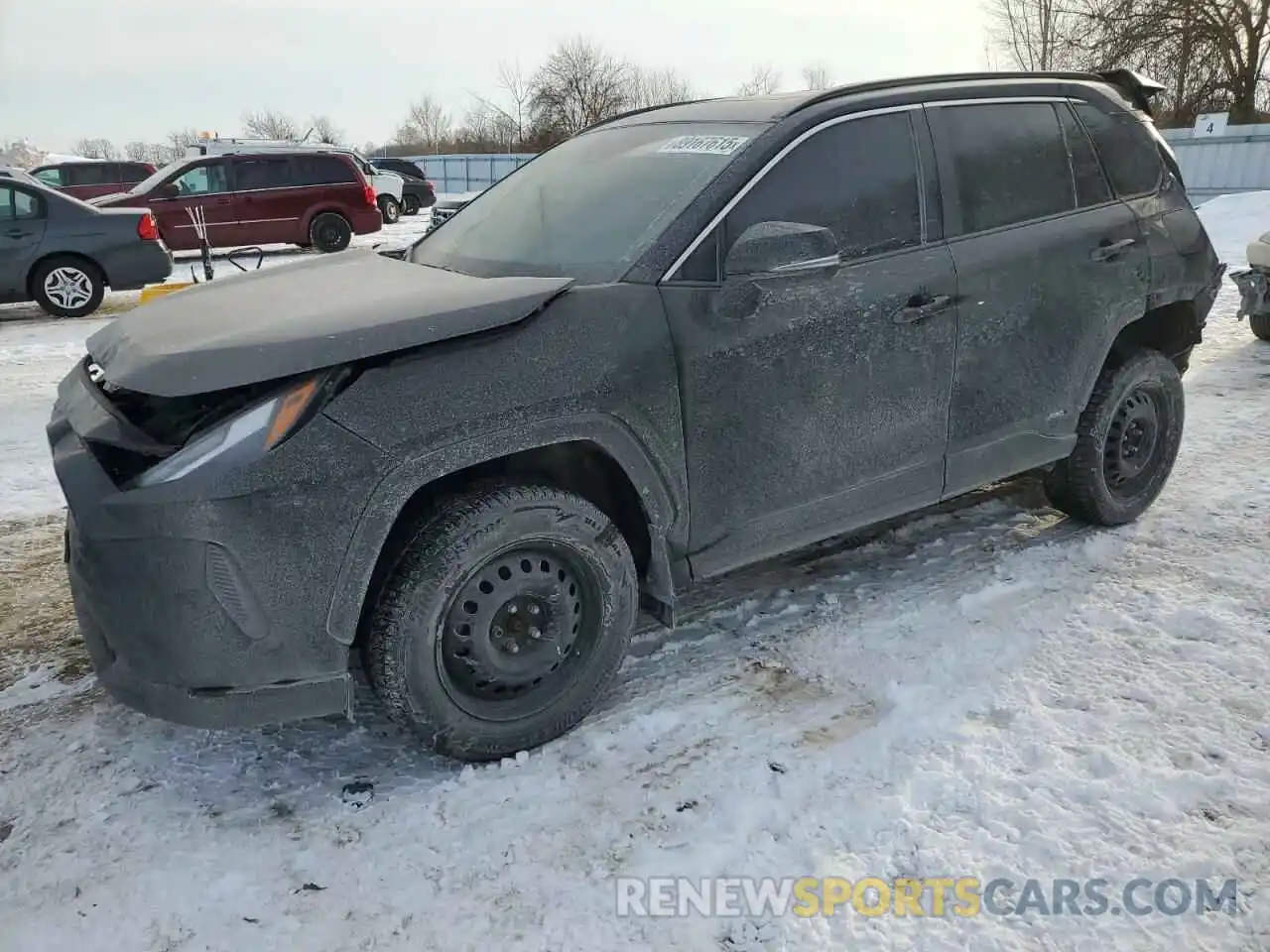 1 Photograph of a damaged car 2T3RWRFV4PW167450 TOYOTA RAV4 2023