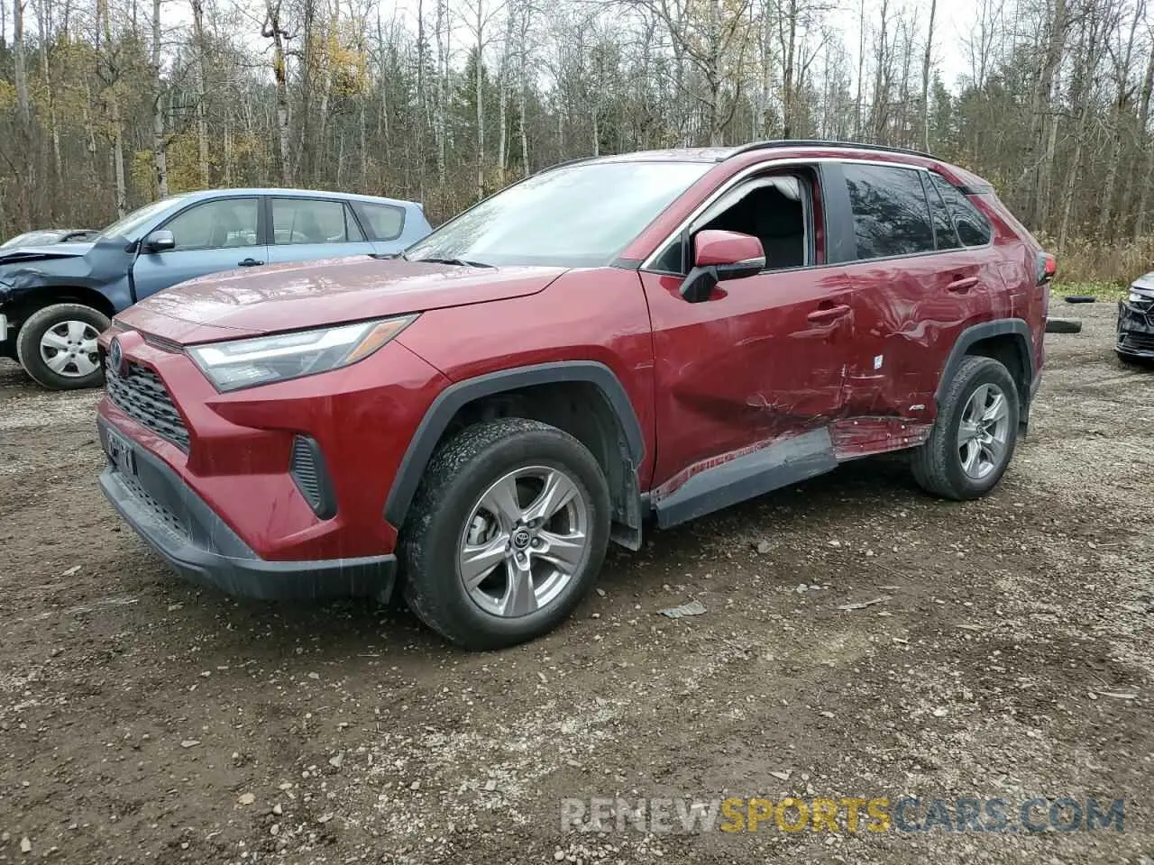 1 Photograph of a damaged car 2T3RWRFV8PW170948 TOYOTA RAV4 2023