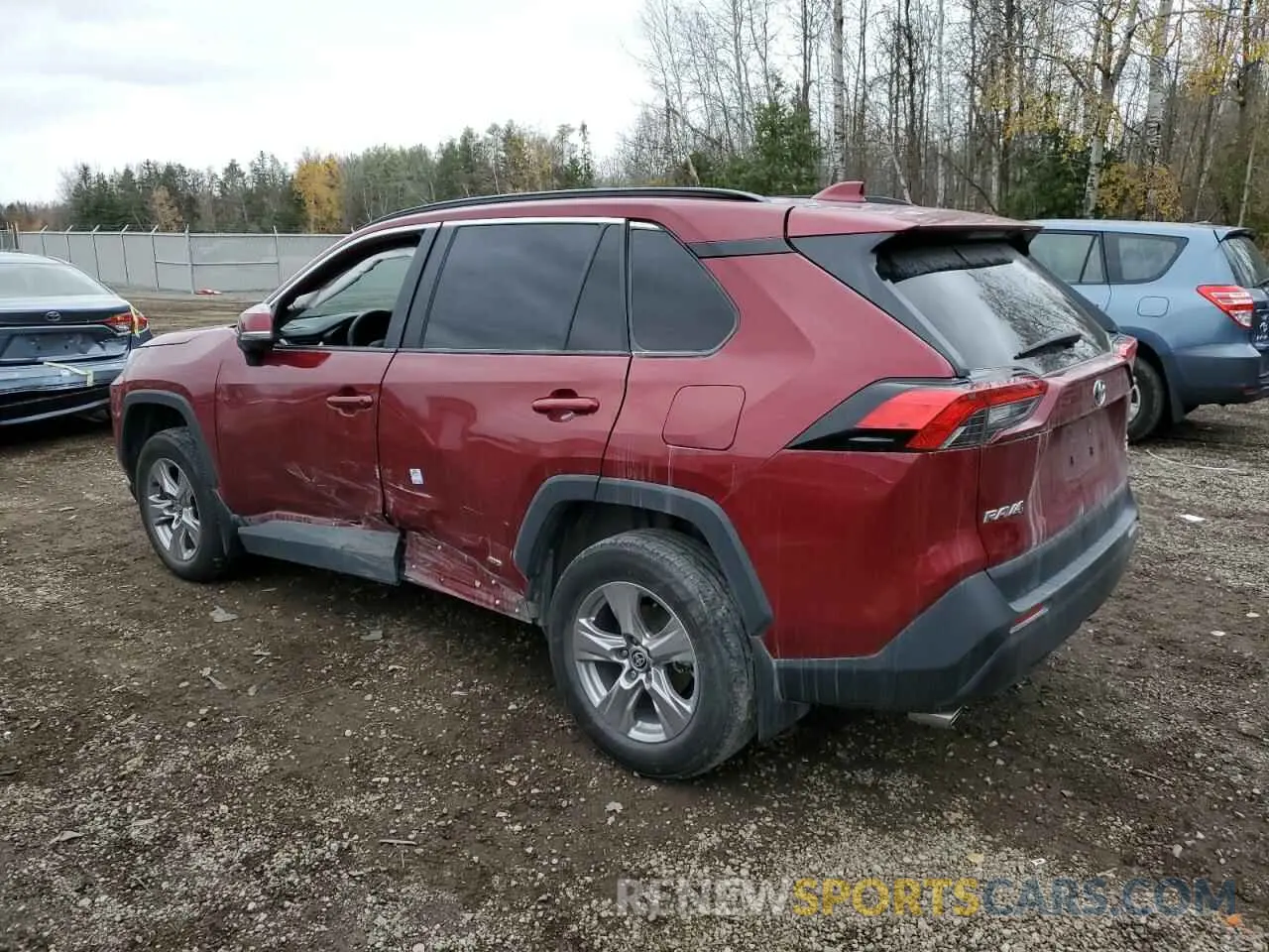 2 Photograph of a damaged car 2T3RWRFV8PW170948 TOYOTA RAV4 2023