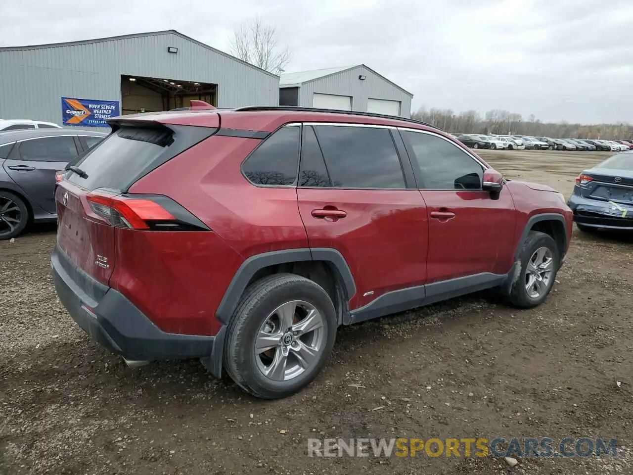 3 Photograph of a damaged car 2T3RWRFV8PW170948 TOYOTA RAV4 2023