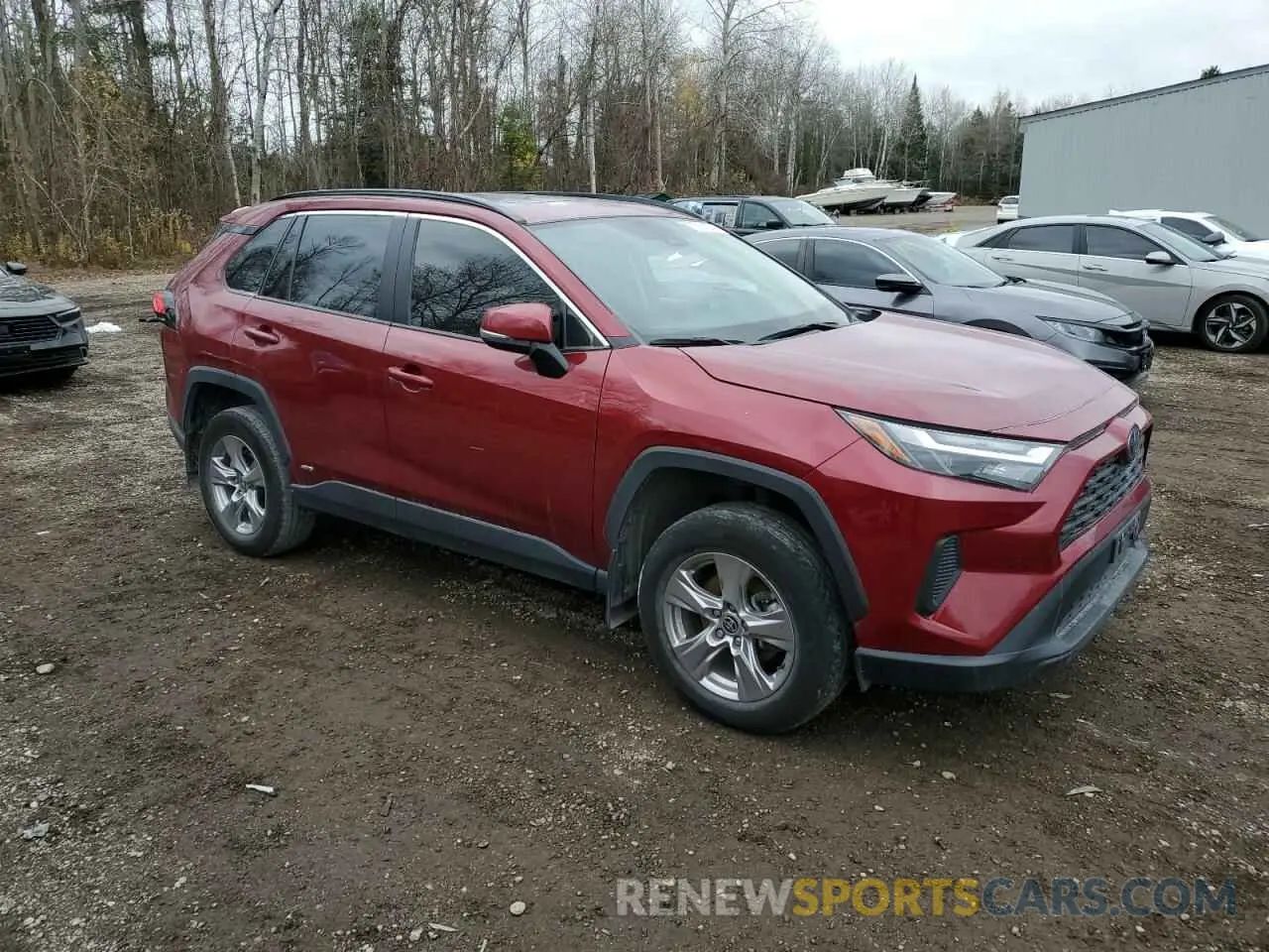 4 Photograph of a damaged car 2T3RWRFV8PW170948 TOYOTA RAV4 2023