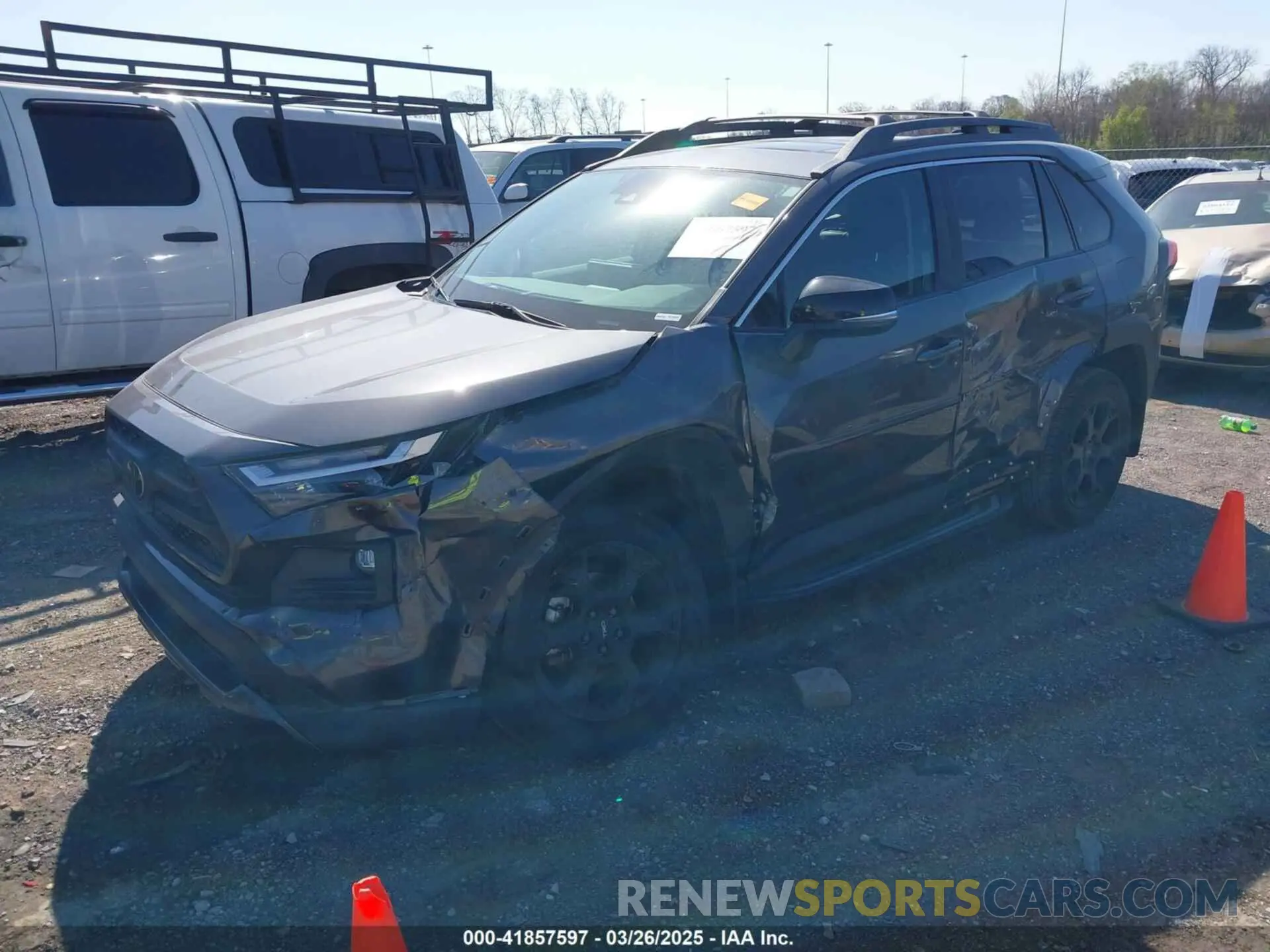 2 Photograph of a damaged car 2T3S1RFV3PW349334 TOYOTA RAV4 2023