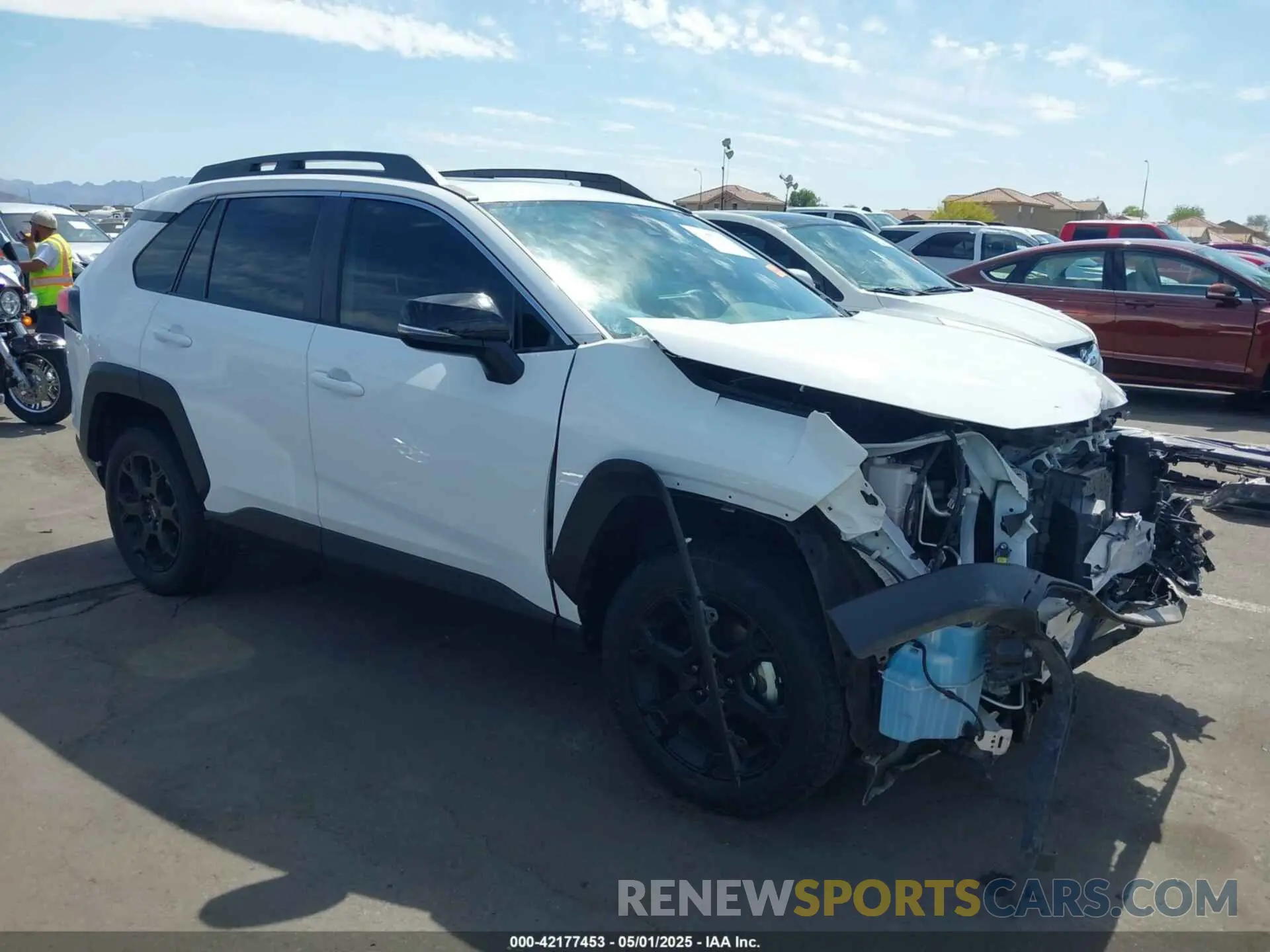 1 Photograph of a damaged car 2T3S1RFV3PW350466 TOYOTA RAV4 2023