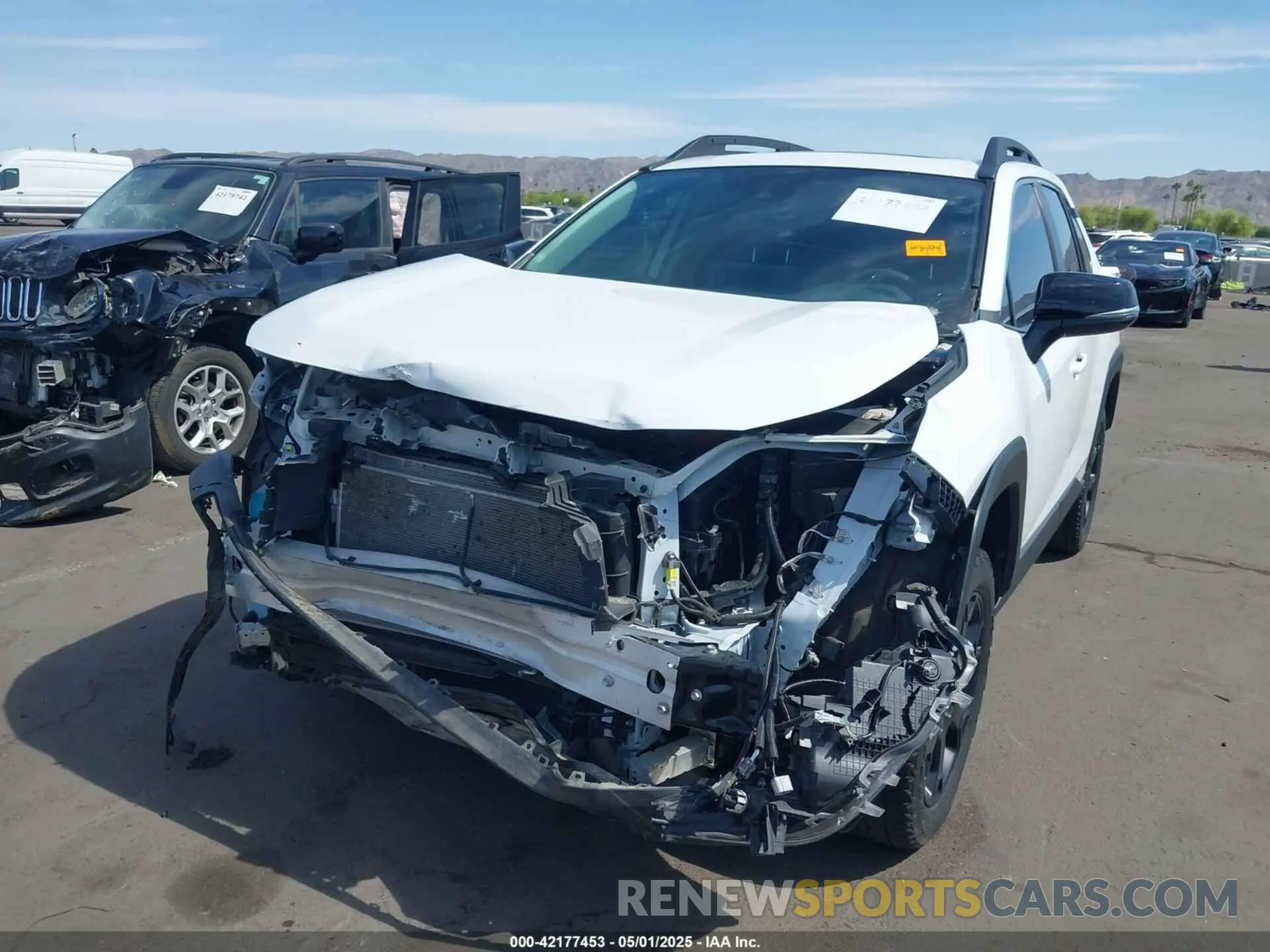 6 Photograph of a damaged car 2T3S1RFV3PW350466 TOYOTA RAV4 2023