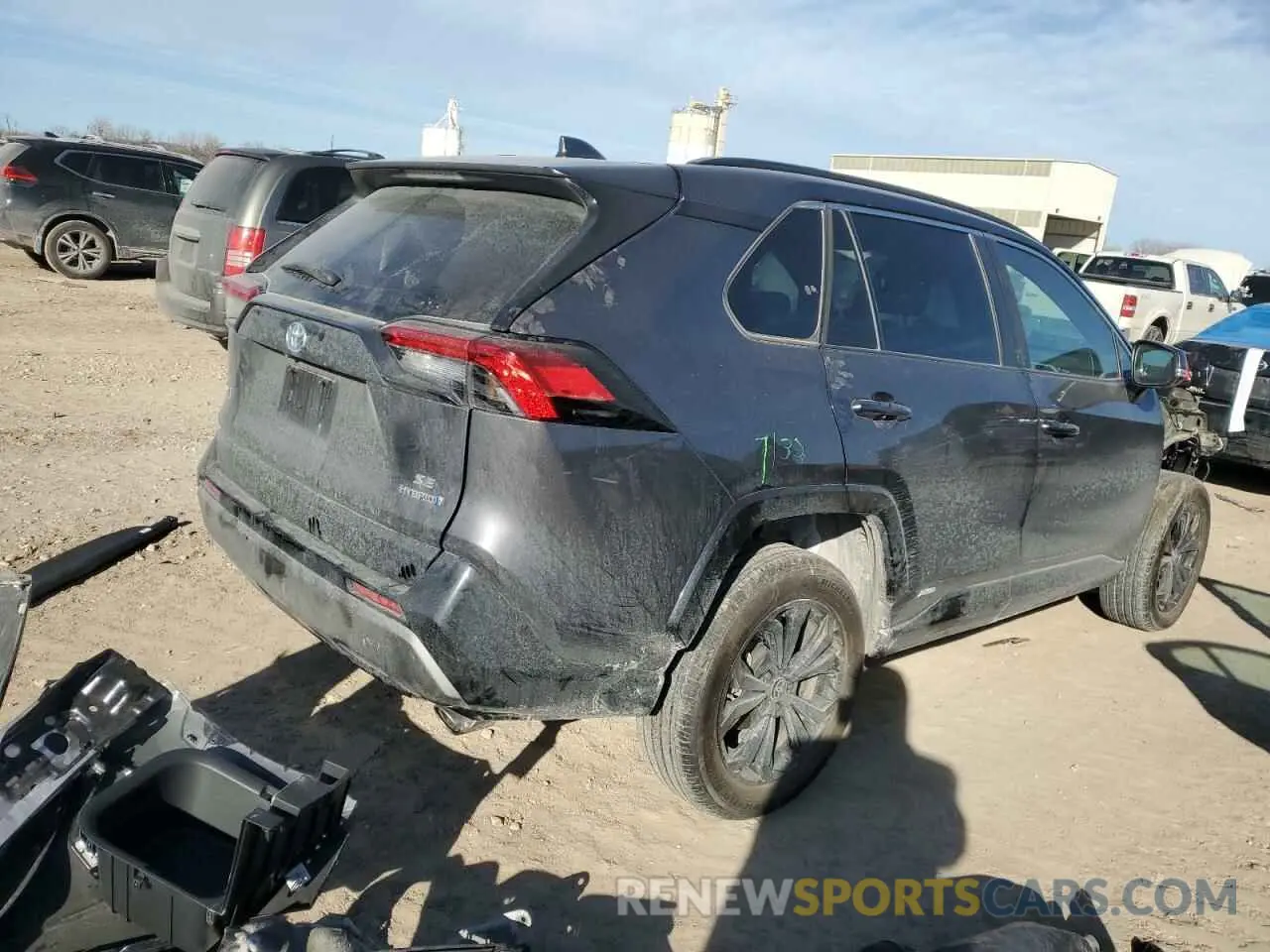 3 Photograph of a damaged car 2T3T6RFV1PW038314 TOYOTA RAV4 2023