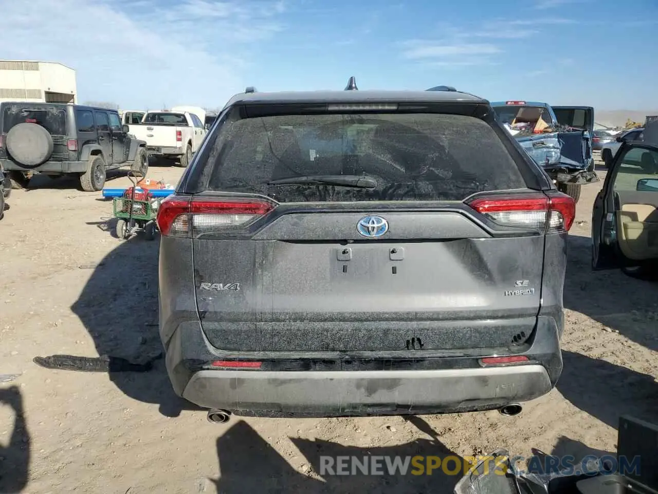 6 Photograph of a damaged car 2T3T6RFV1PW038314 TOYOTA RAV4 2023