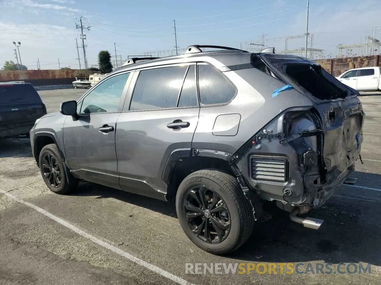 2 Photograph of a damaged car 2T3T6RFV8PW039234 TOYOTA RAV4 2023