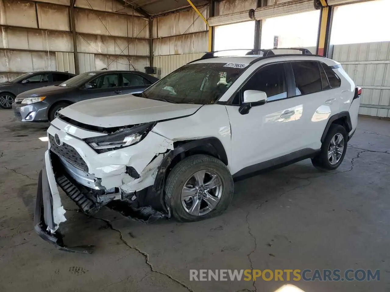 1 Photograph of a damaged car 2T3W1RFV0PC236010 TOYOTA RAV4 2023