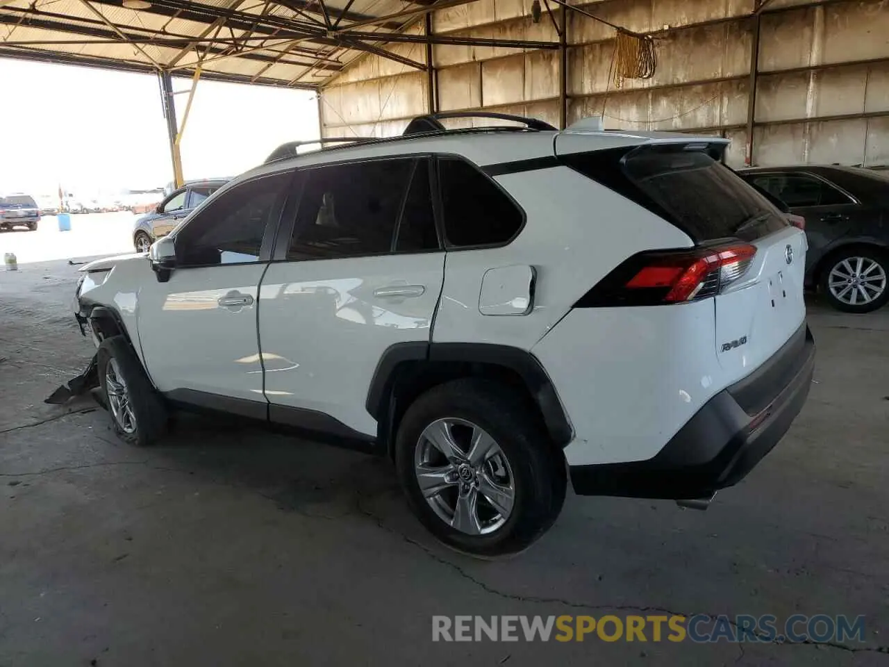 2 Photograph of a damaged car 2T3W1RFV0PC236010 TOYOTA RAV4 2023