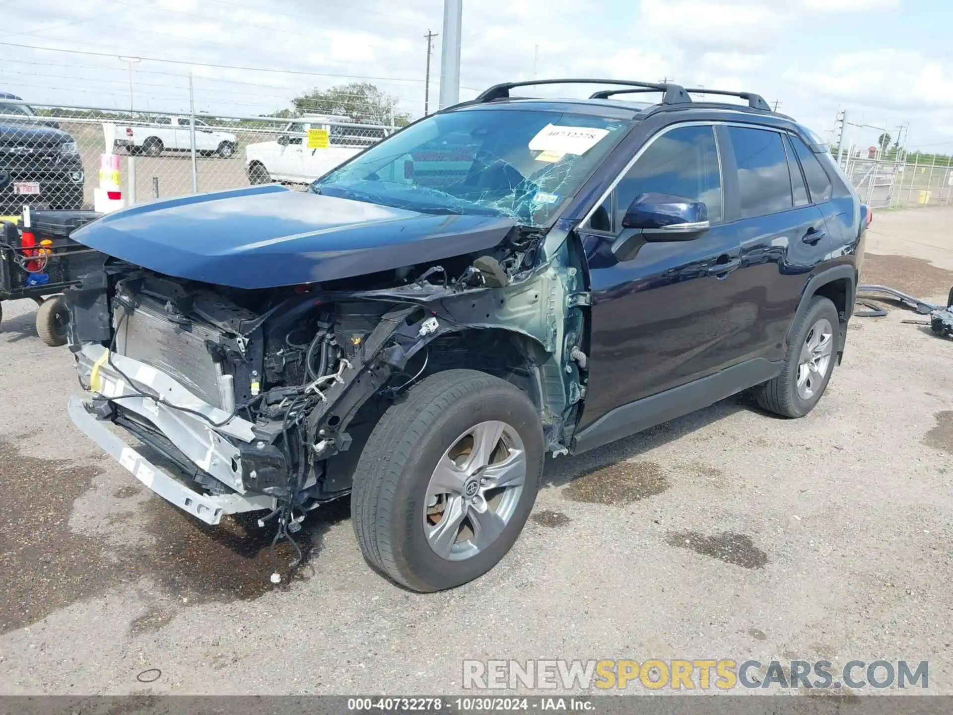 2 Photograph of a damaged car 2T3W1RFV0PW243490 TOYOTA RAV4 2023