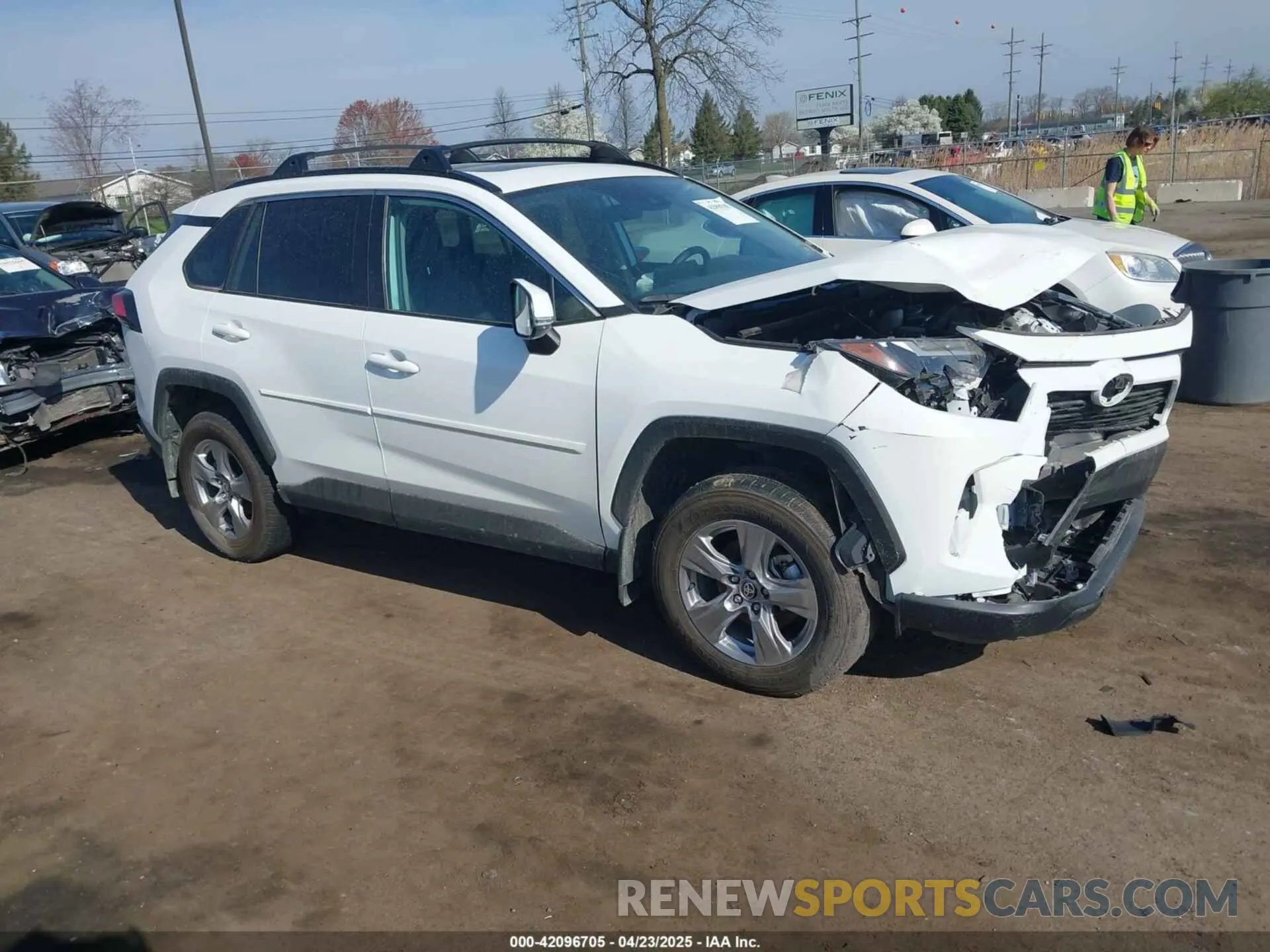 1 Photograph of a damaged car 2T3W1RFV0PW269894 TOYOTA RAV4 2023