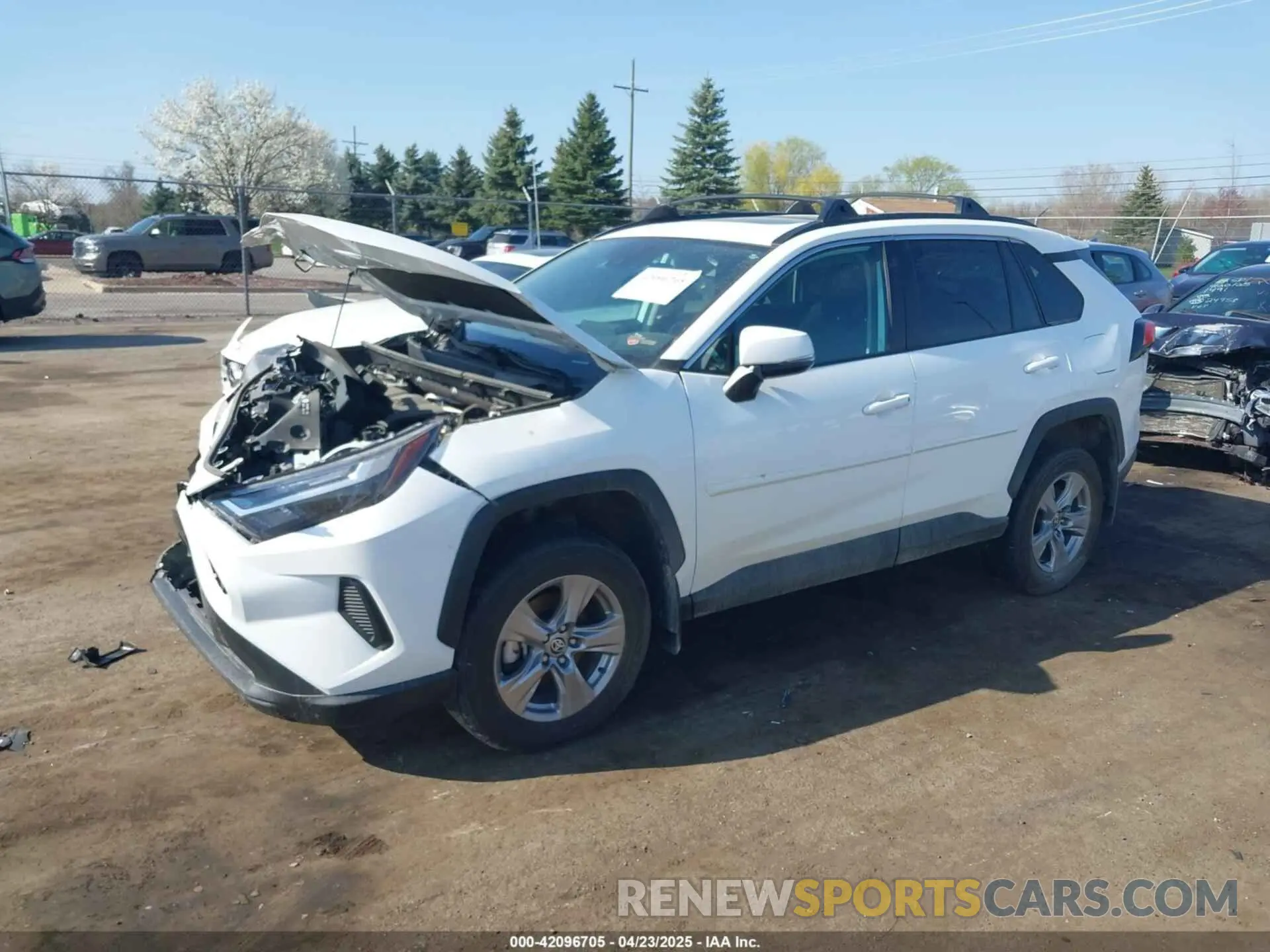 2 Photograph of a damaged car 2T3W1RFV0PW269894 TOYOTA RAV4 2023