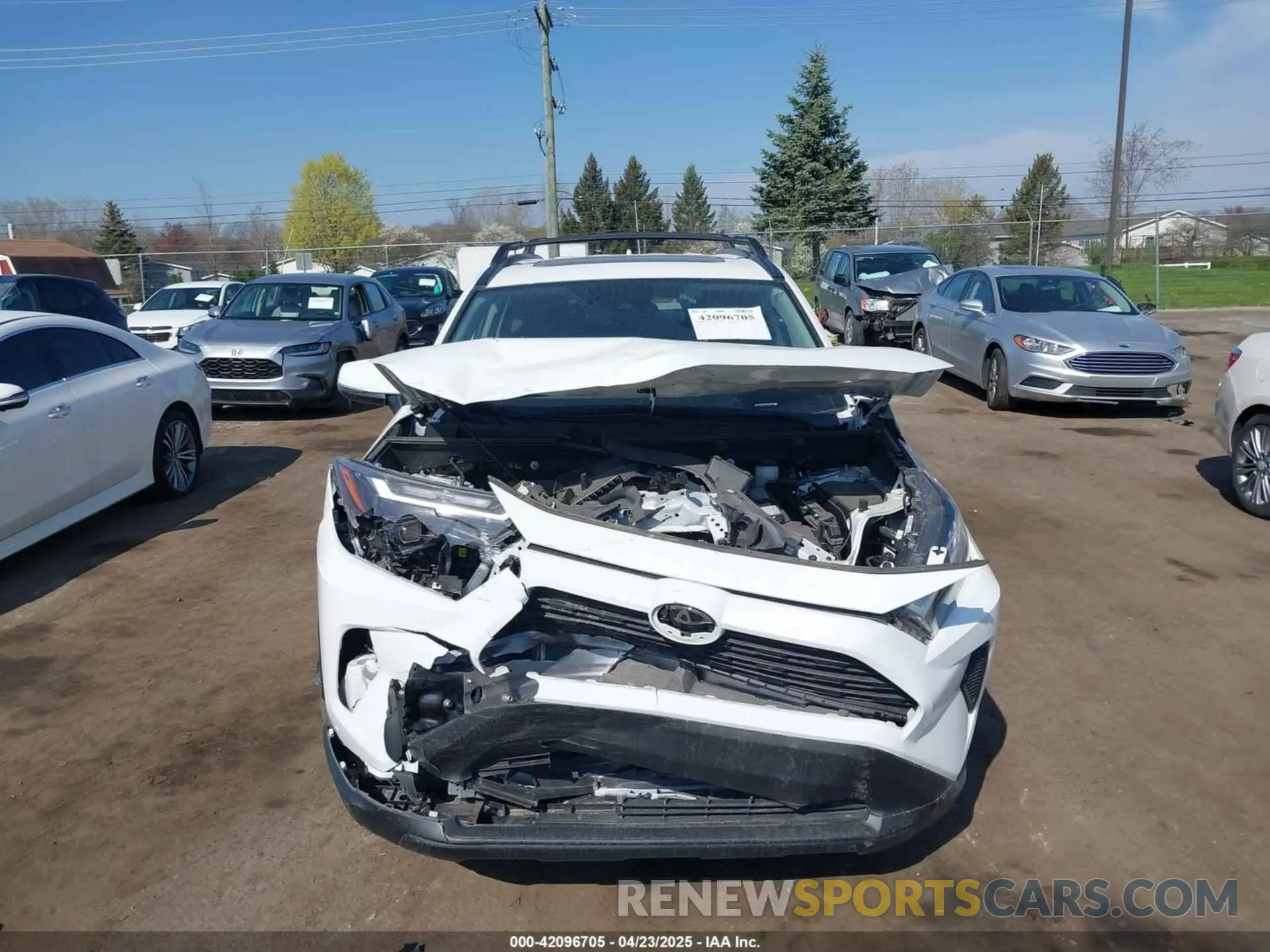 6 Photograph of a damaged car 2T3W1RFV0PW269894 TOYOTA RAV4 2023