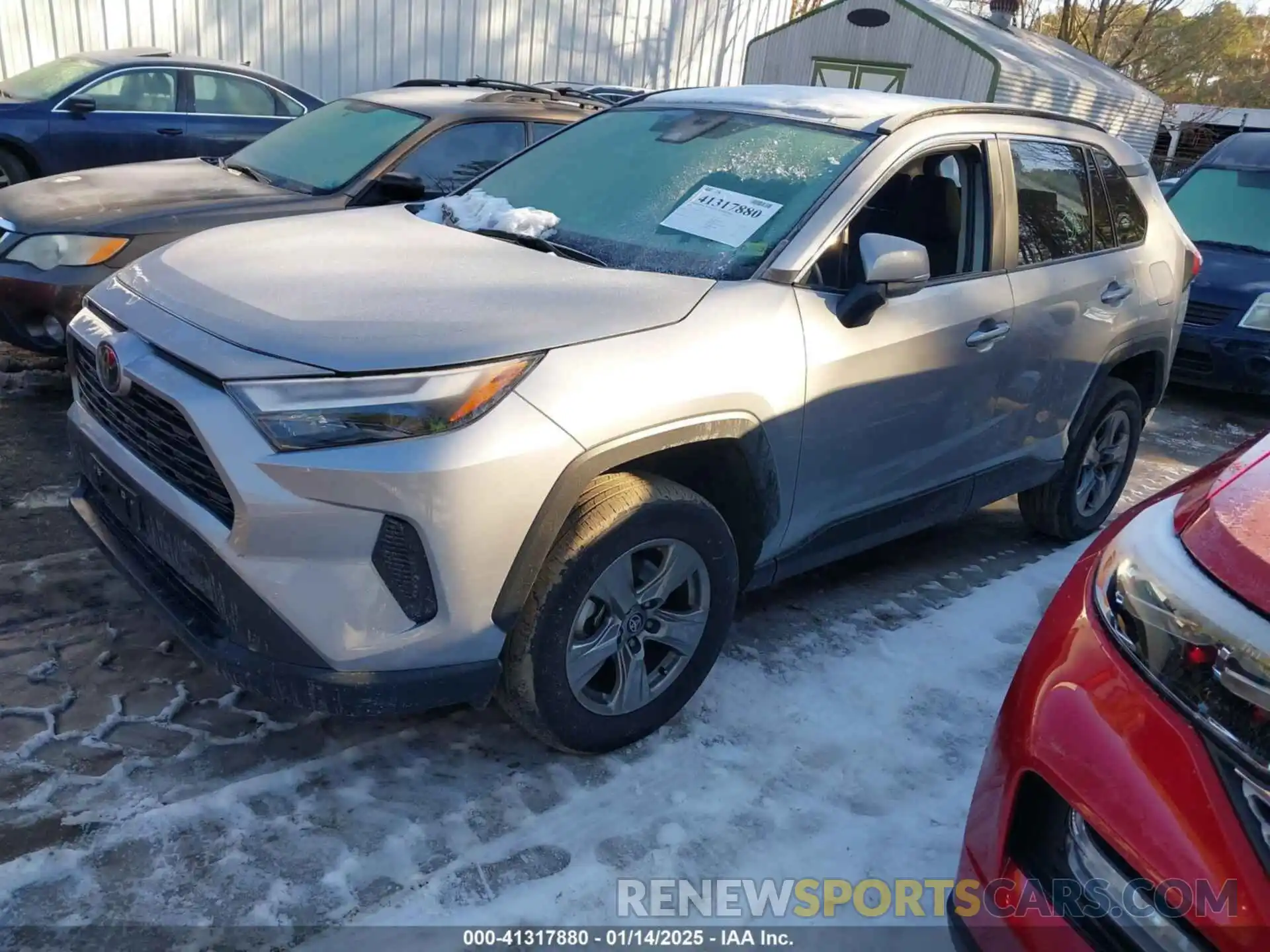 2 Photograph of a damaged car 2T3W1RFV0PW286632 TOYOTA RAV4 2023