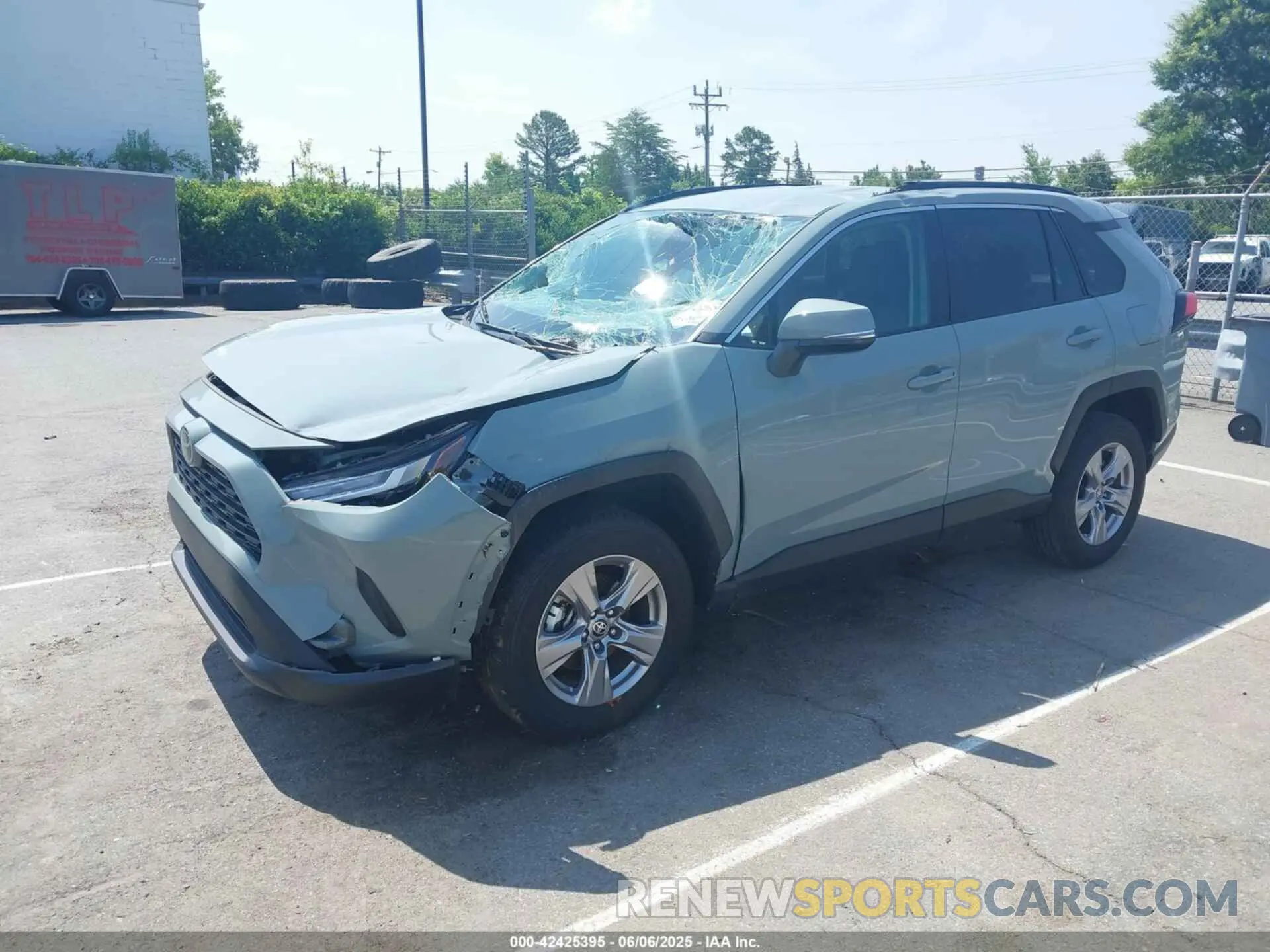 2 Photograph of a damaged car 2T3W1RFV0PW292835 TOYOTA RAV4 2023