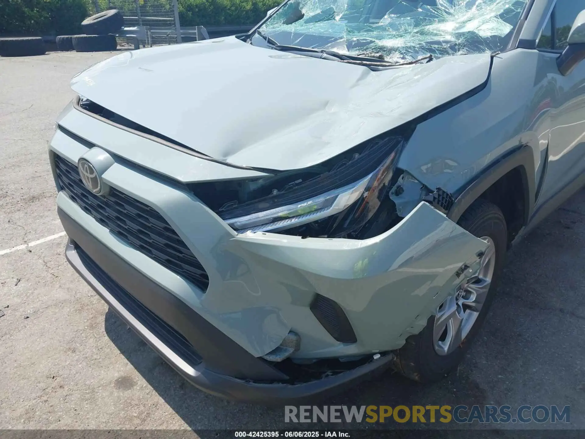 6 Photograph of a damaged car 2T3W1RFV0PW292835 TOYOTA RAV4 2023