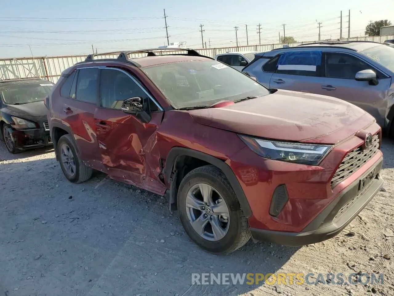4 Photograph of a damaged car 2T3W1RFV0PW295654 TOYOTA RAV4 2023